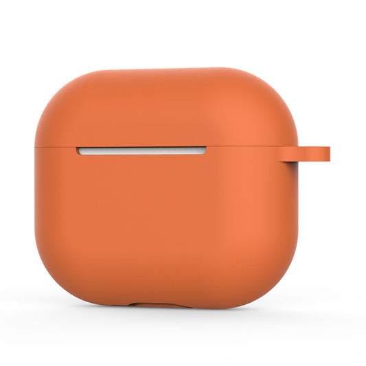 Techsuit Silikónové puzdro pre Apple AirPods 4, Oranžové