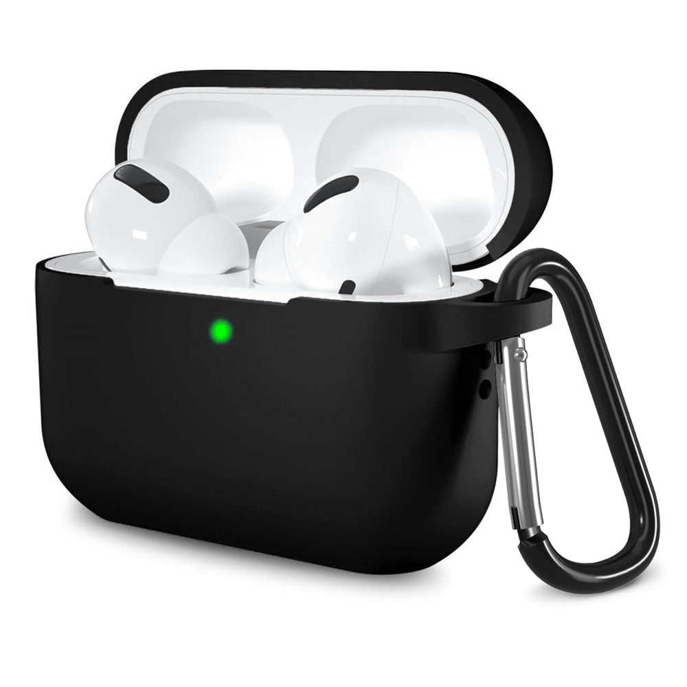 Obal Techsuit Silicone pre Apple AirPods Pro Series, čierny