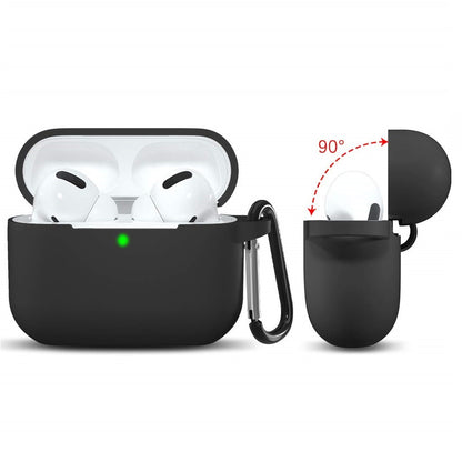 Obal Techsuit Silicone pre Apple AirPods Pro Series, čierny