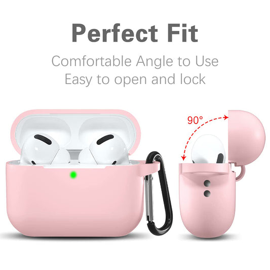 Obal Techsuit Silicone pre Apple AirPods Pro Series, ružový