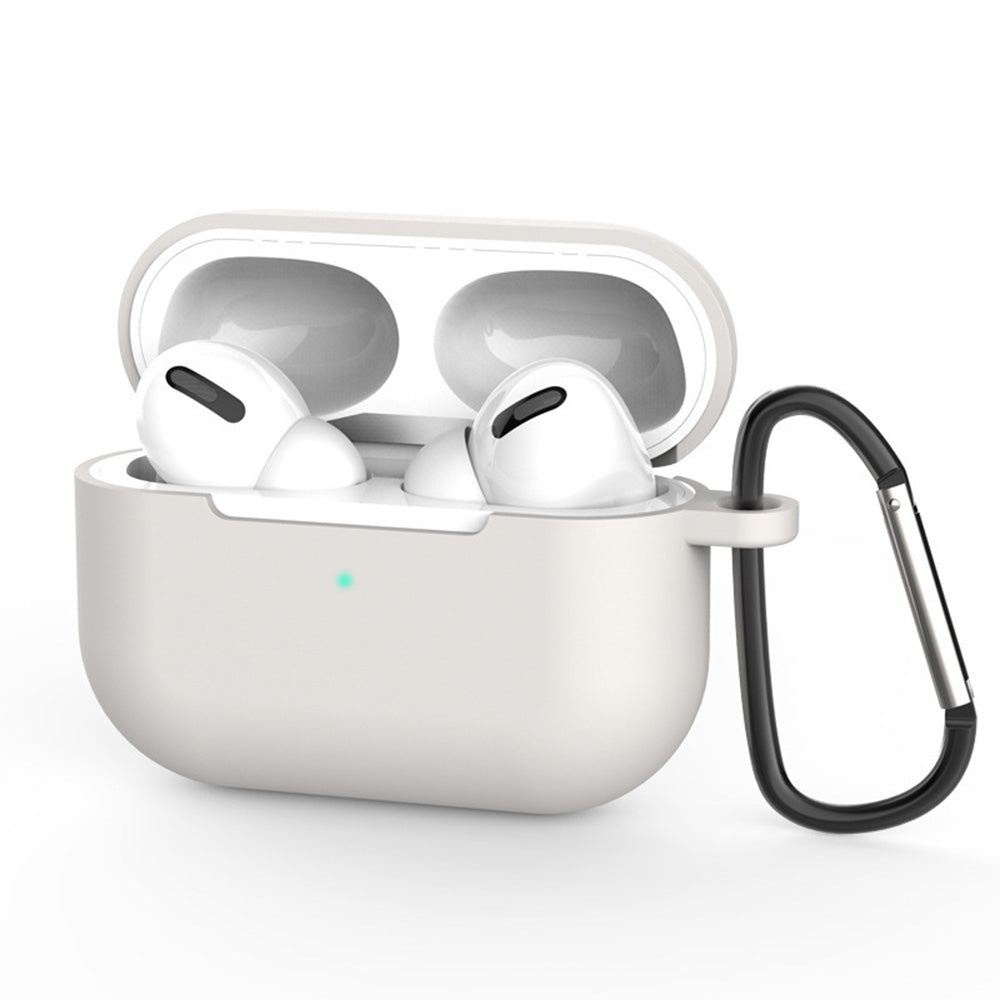 Obal Techsuit Silicone Case pre Apple AirPods Pro 3, Svetlosivý