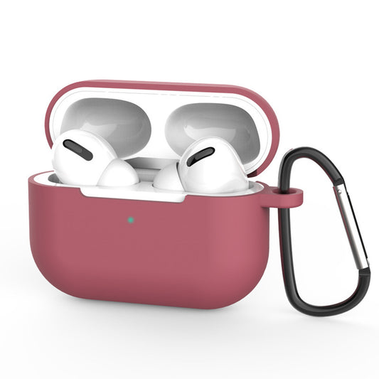 Obal Techsuit Silicone Case pre Apple AirPods Pro 3, vínový