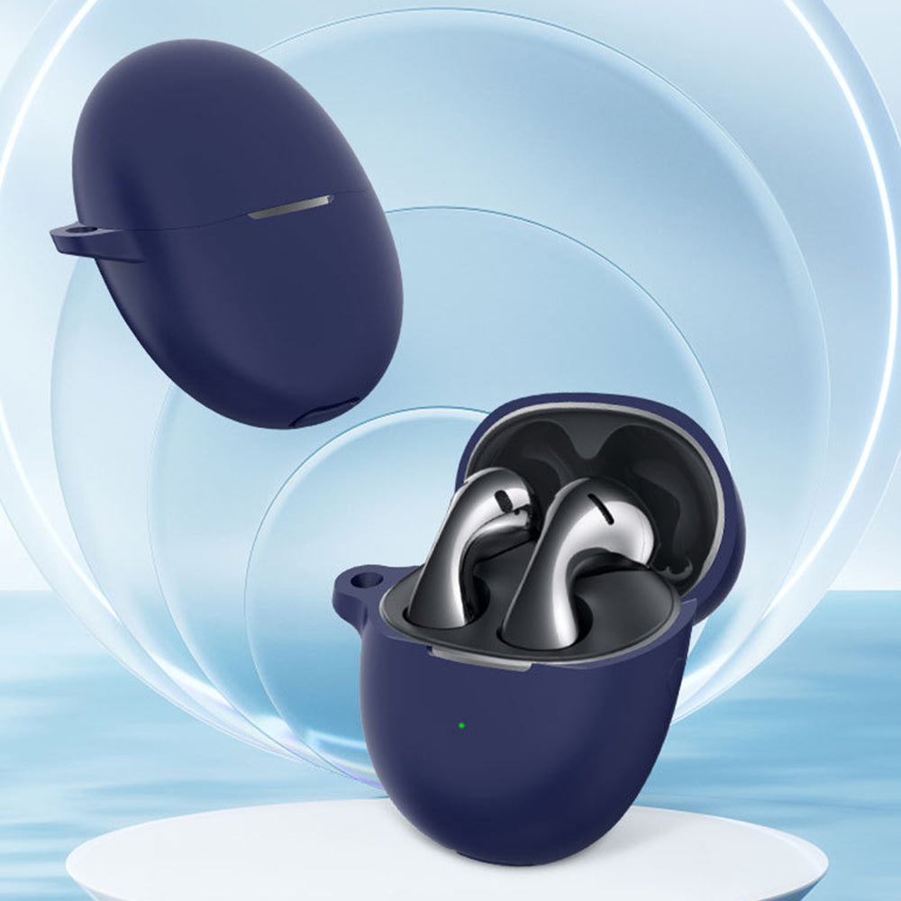 Techsuit Silikónové puzdro pre Huawei FreeBuds 5, Čierne