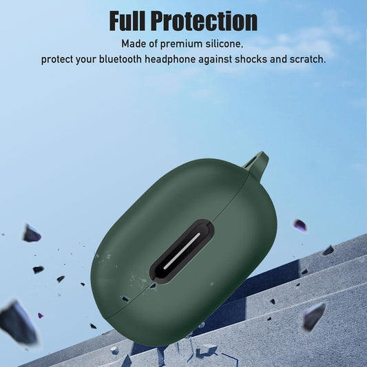Techsuit Silikónové puzdro pre OnePlus Buds Pro 2, Čierne