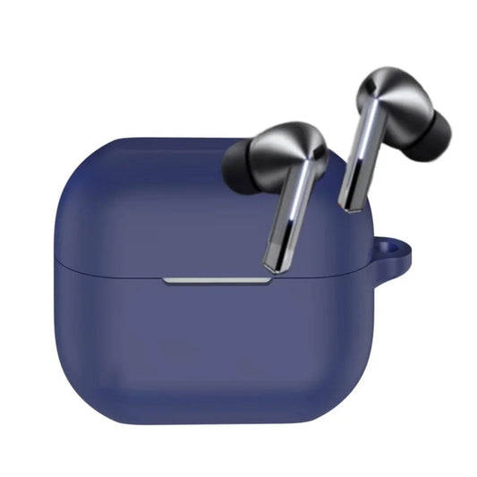 Silikónové puzdro Techsuit pre Samsung Galaxy Buds3 FE / Buds3 Pro / Buds3, námornícka modrá