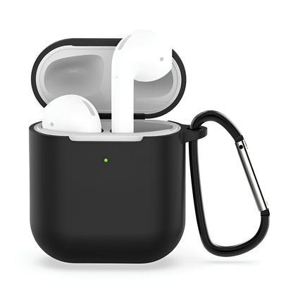 Puzdro Techsuit Silicone pre Apple AirPods Gen 1 / Gen 2, Čierne