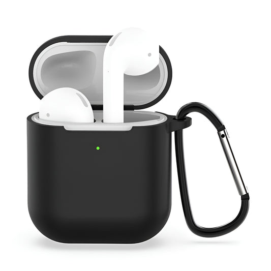 Puzdro Techsuit Silicone pre Apple AirPods Gen 1 / Gen 2, Čierne