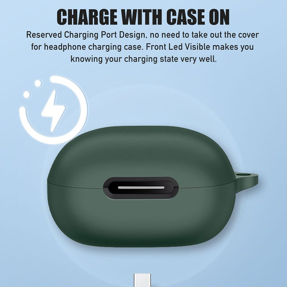 Puzdro Techsuit Silicone pre Apple AirPods Gen 1 / Gen 2, Čierne