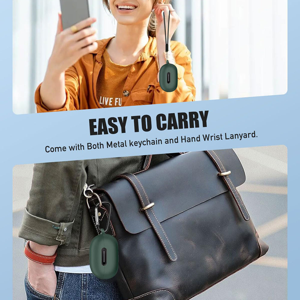 Puzdro Techsuit Silicone pre Apple AirPods Gen 1 / Gen 2, Čierne