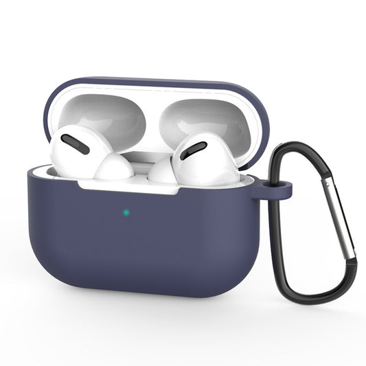 Puzdro Techsuit Silicone pre Apple AirPods Pro 3, Tmavomodré