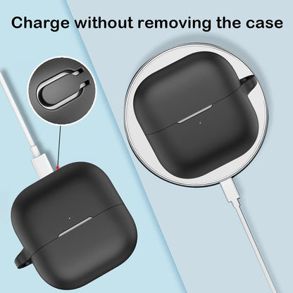 Puzdro Techsuit Silicone pre Huawei FreeClip 2, Čierne
