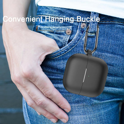 Puzdro Techsuit Silicone pre Huawei FreeClip 2, Čierne