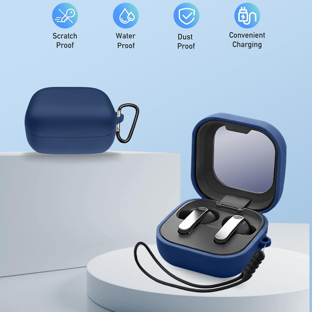 Puzdro Techsuit Silicone pre Samsung Galaxy Buds4 / Buds4 Pro, Čierne