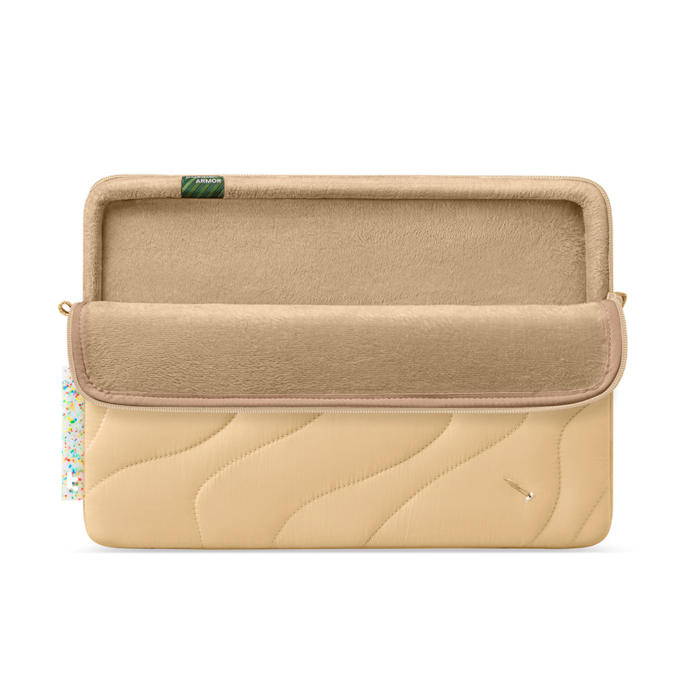 Tomtoc Terra Case for 15inch Laptop, Cream