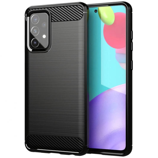 Puzdro pre Samsung Galaxy A53 5G A536, OEM, Karbón, Čierne