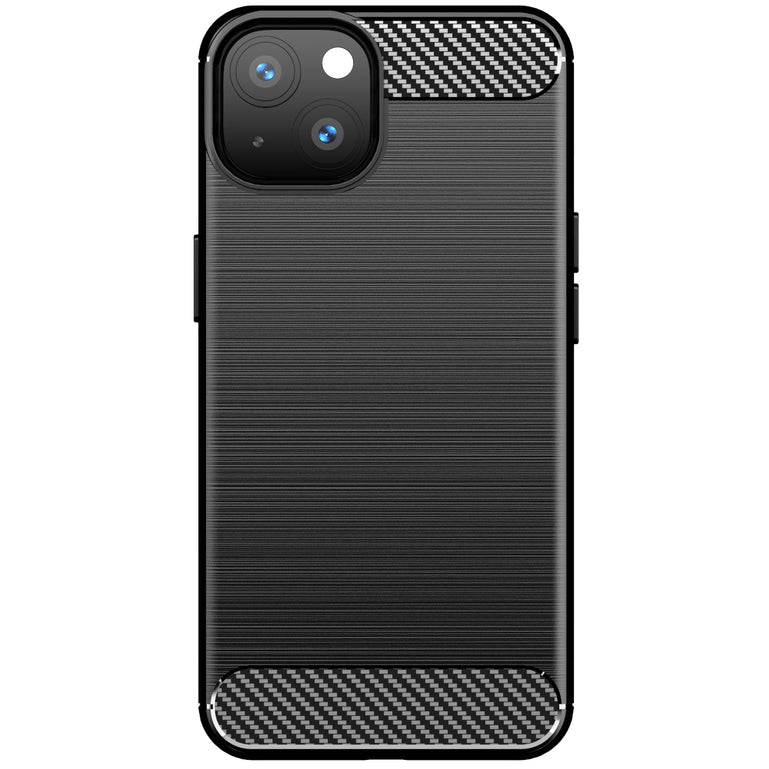 Puzdro pre Apple iPhone 14, OEM, Karbón, Čierne