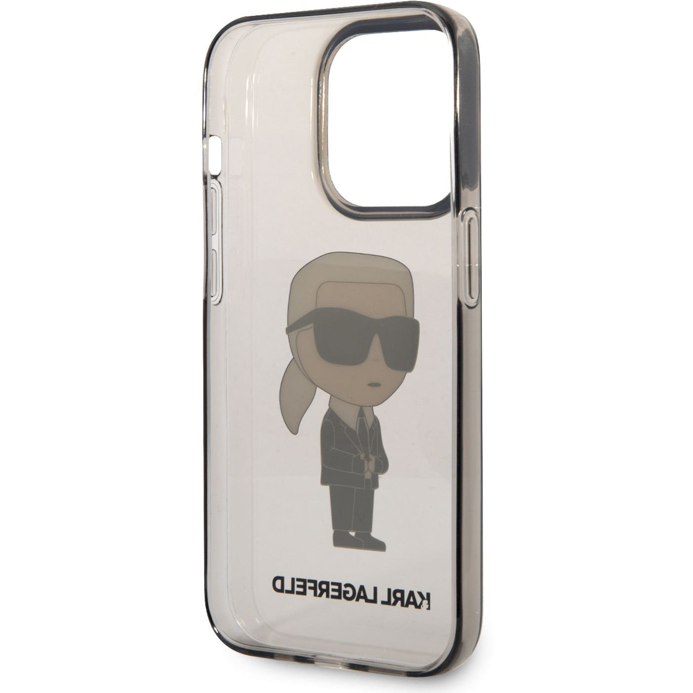 Puzdro pre Apple iPhone 14 Pro Max, Karl Lagerfeld, IML Ikonik NFT, Čierne