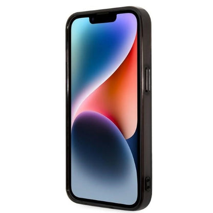 Puzdro pre Apple iPhone 14 Plus, Karl Lagerfeld, Gradient Karl & Choupette, Čierne