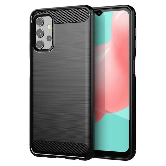 Puzdro pre Samsung Galaxy A32 A325, OEM, Karbón, Čierne