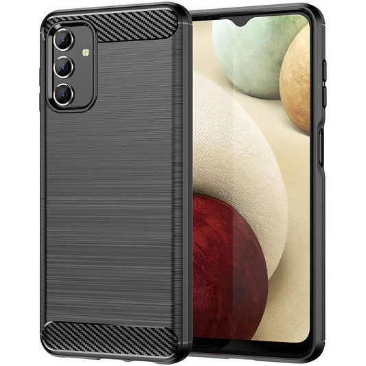 Puzdro pre Samsung Galaxy A04s A047 / A13 5G A136, OEM, Karbón, Čierne