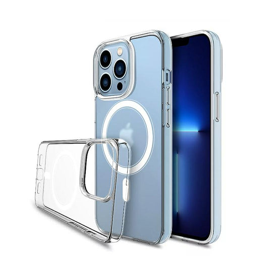 MagSafe puzdro pre Apple iPhone 14, OEM, priehľadné
