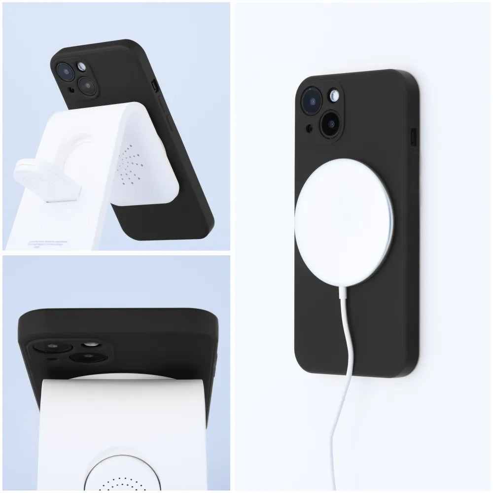 MagSafe Case for Apple iPhone 13 Pro Max, OEM, Silicone Mag, Black