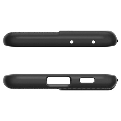 Puzdro pre Samsung Galaxy S21 Ultra 5G G998, Spigen, Liquid Air, čierne SPN1456BLK