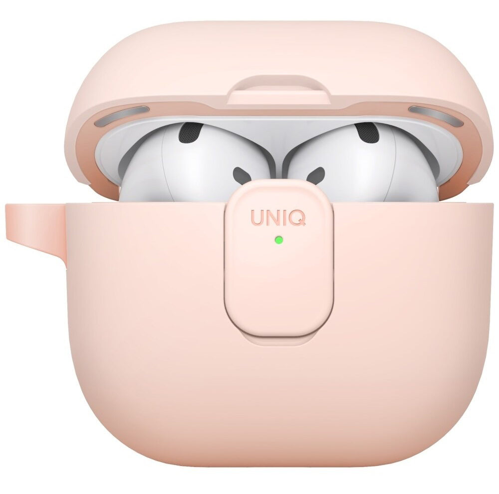 Puzdro UNIQ Clyde pre Apple AirPods 4, Coral