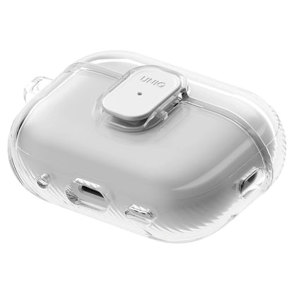 Obal UNIQ Glase Pro pre Apple AirPods Pro 3, Priehľadný