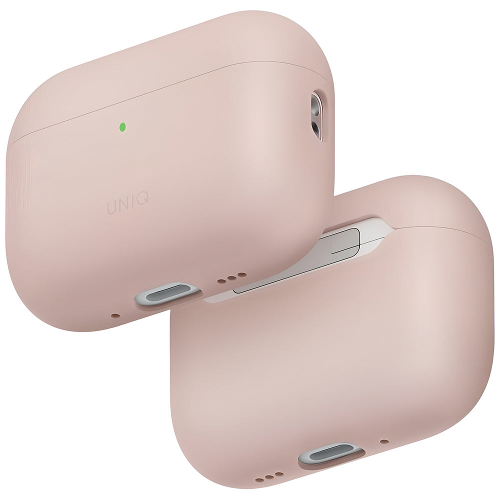 UNIQ Lino puzdro pre Apple AirPods Pro 3, Ružové