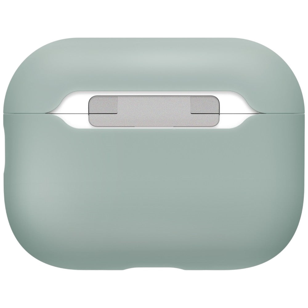 Puzdro UNIQ Lino pre Apple AirPods Pro 3, Mätovo zelené