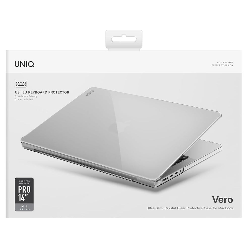 Puzdro UNIQ Vero pre Apple MacBook Air 15palcov (2026) / (2025) / (2024) / (2023), Priehľadné