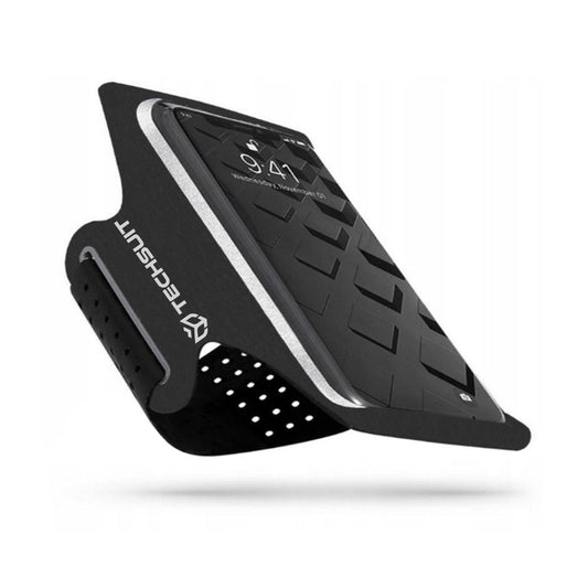 Univerzálne puzdro na telefón max. 6,5 palca, Techsuit, Sports TH10, sivé