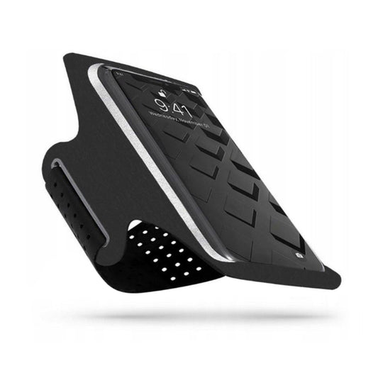 Univerzálne puzdro na telefón max. 7 palcov, Techsuit, Sports TH10, čierne