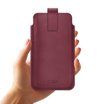 Univerzálne puzdro na telefón, Tech-Protect, SM65, Fialové
