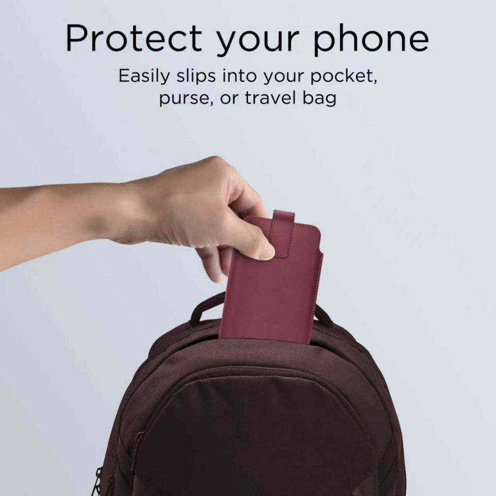 Univerzálne puzdro na telefón, Tech-Protect, SM65, Fialové