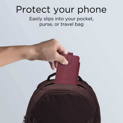 Univerzálne puzdro na telefón, Tech-Protect, SM65, Fialové
