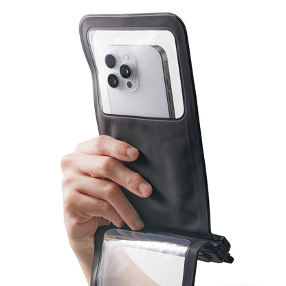 Univerzálny vodotesný obal na telefón max. 6.9inch, Spigen, A603, Čierny ACS09745