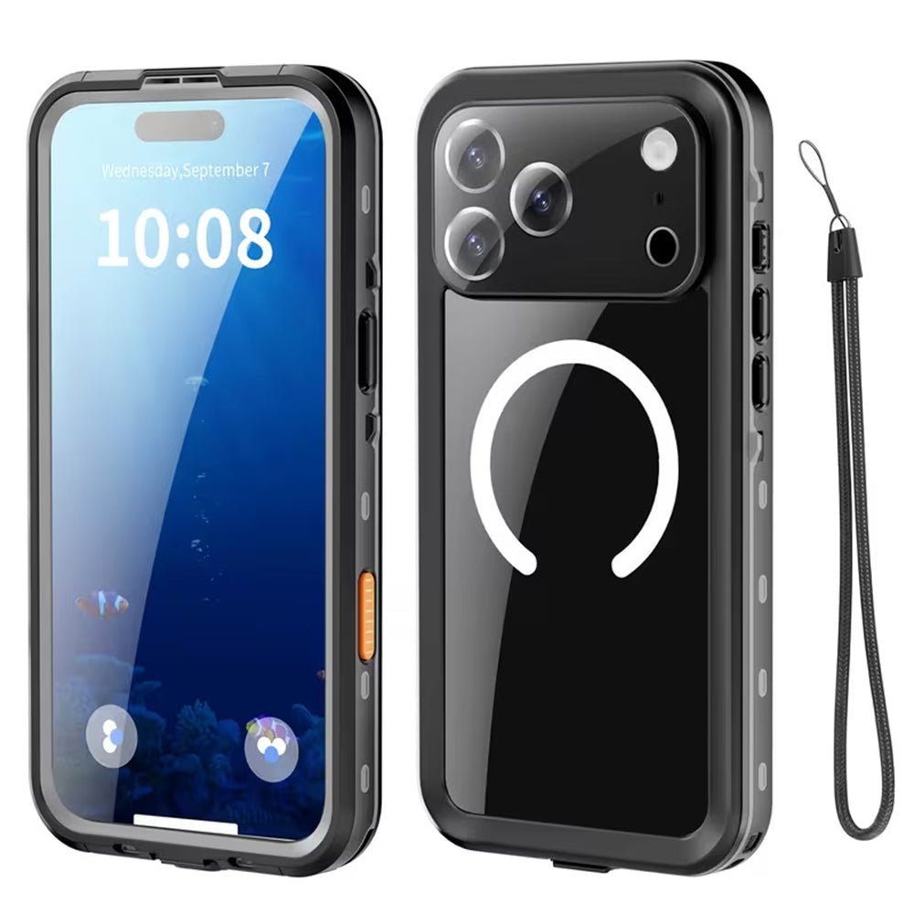 Waterproof Case for Apple iPhone 18 Pro Max / 17 Pro Max, ShellBox, Black