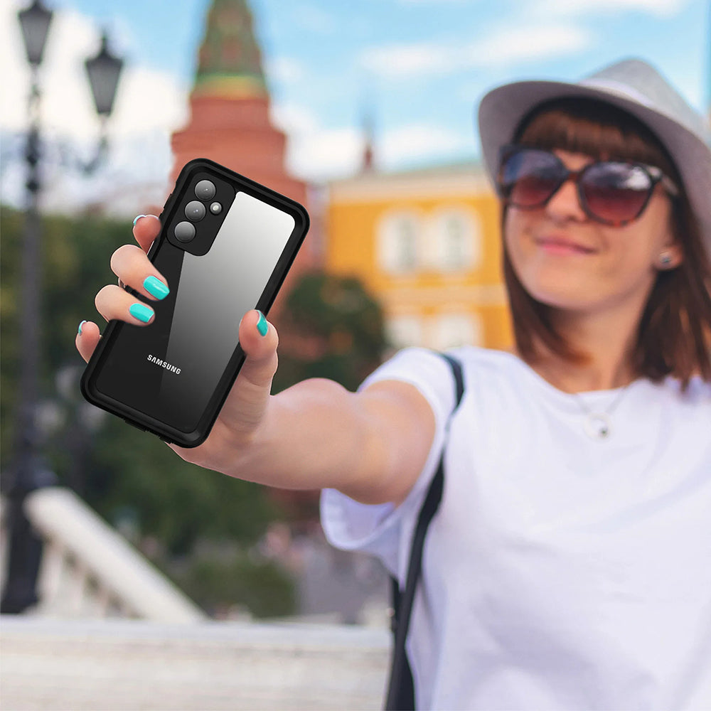 Vodotesné puzdro pre Samsung Galaxy A25 A256, ShellBox, čierne