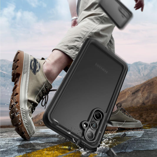 Vodotesné puzdro pre Samsung Galaxy A35 5G A356, ShellBox, čierne