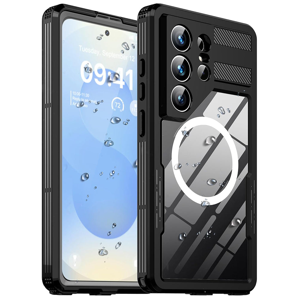 Vodotesné puzdro pre Samsung Galaxy S26 Ultra S948, ShellBox, Čierne