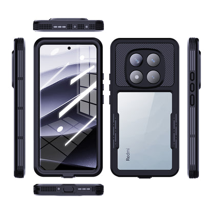 Vodotesné puzdro pre Xiaomi Poco X7 / Redmi Note 14 Pro 5G, ShellBox, čierne