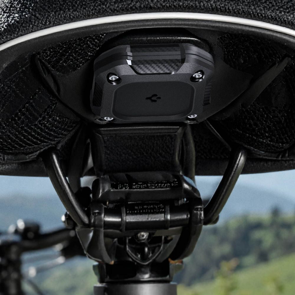 Vodeodolný kryt Spigen Tough Armor pre Apple AirTag, Čierny ACS09781