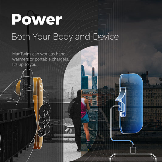 Ohrievač rúk Ocoopa UT2s, čierny