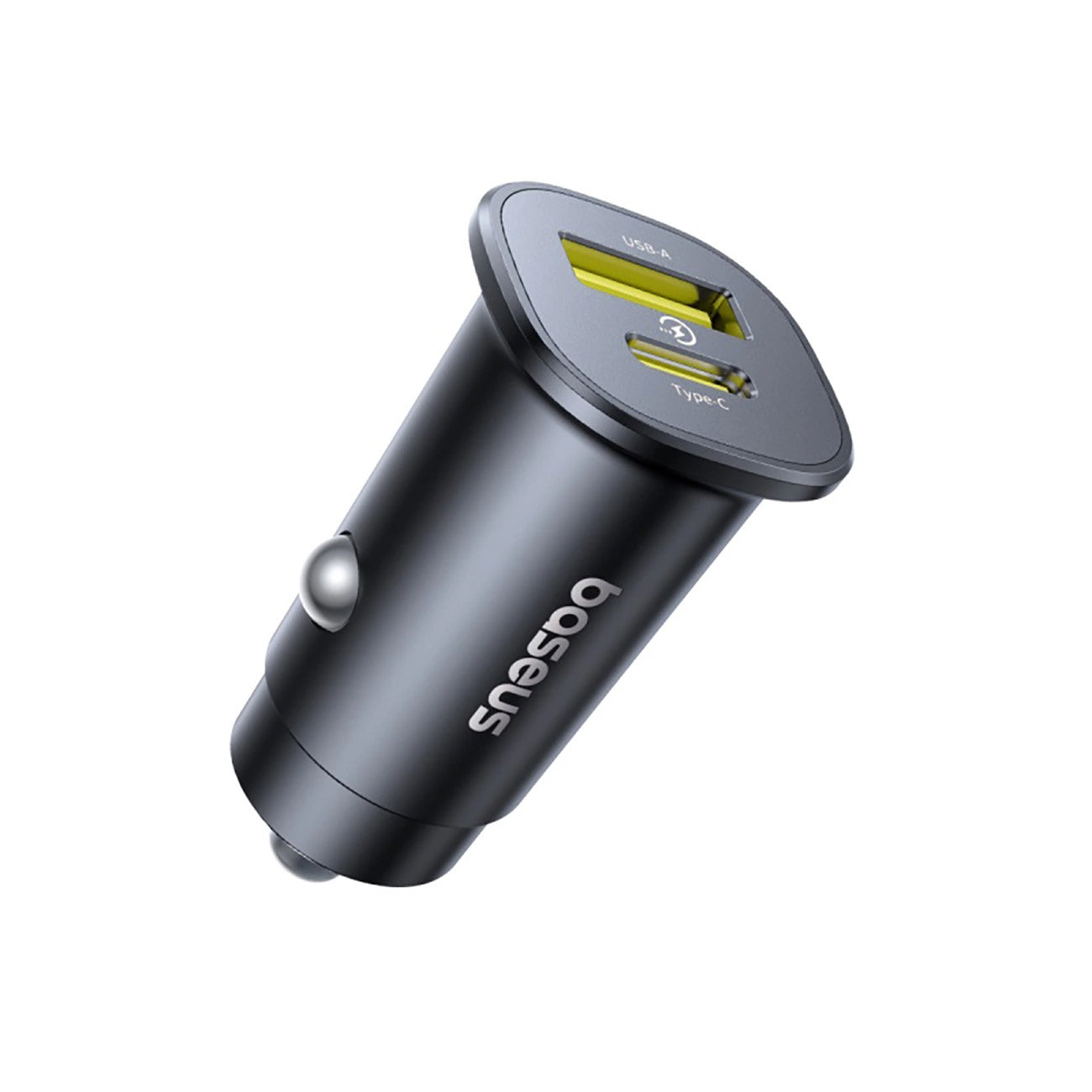 Auto nabíjačka Baseus GoTrip, 30W, 3A, 1 x USB-A - 1 x USB-C, Čierna