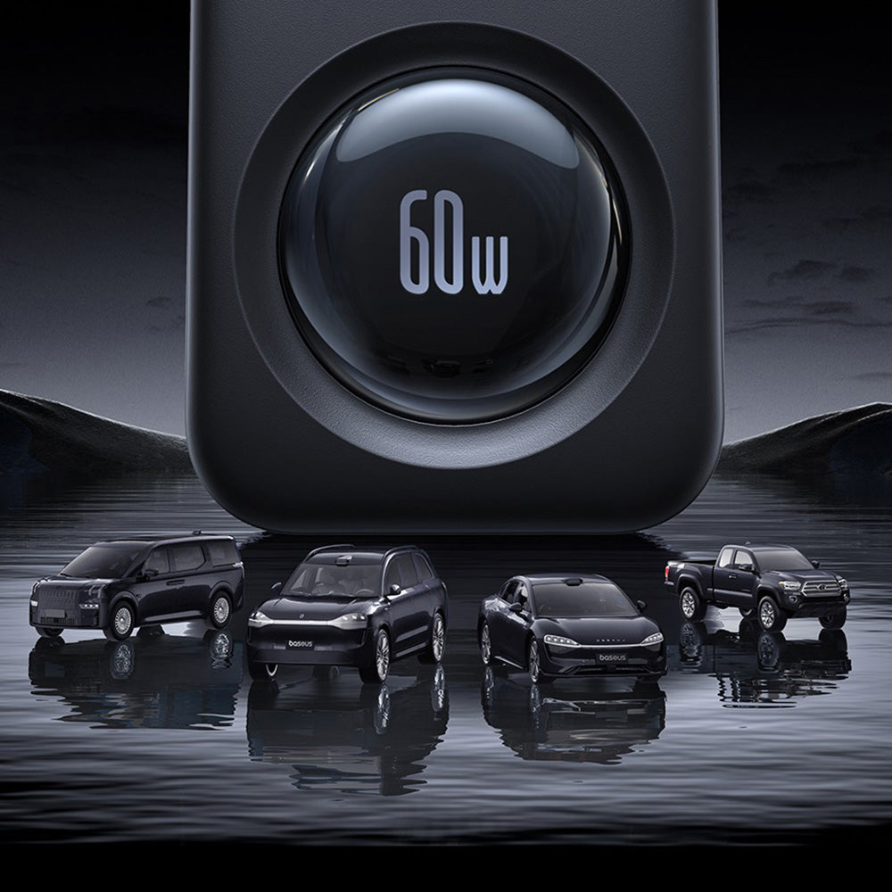Auto nabíjačka Baseus PrimeTrip VW1, 105W, 3A, 3 x USB-A - 2 x USB-C, Čierna C00069000121-00