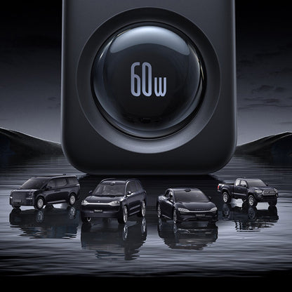 Auto nabíjačka Baseus PrimeTrip VW1, 105W, 3A, 3 x USB-A - 2 x USB-C, Čierna C00069000121-00