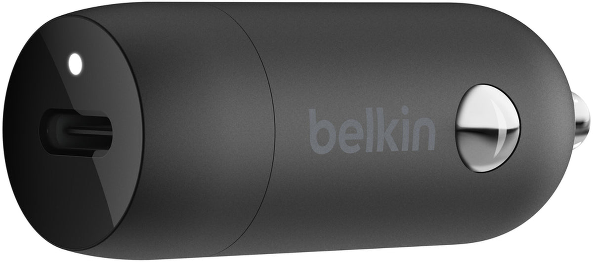 Autonabíjačka Belkin BoostCharge, 30W, 3A, 1 x USB-C, čierna CCA004btBK