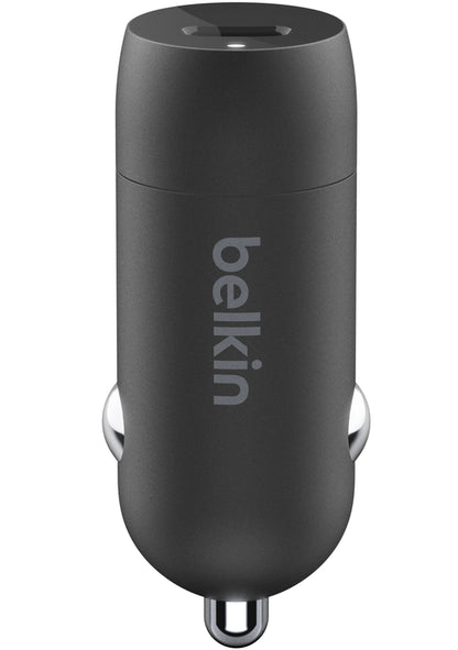 Autonabíjačka Belkin BoostCharge, 30W, 3A, 1 x USB-C, čierna CCA004btBK